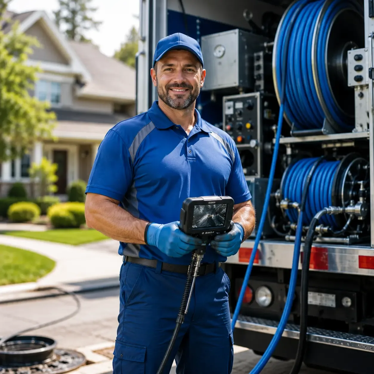 Local outdoor drain cleaning specialists in Hixton, WI